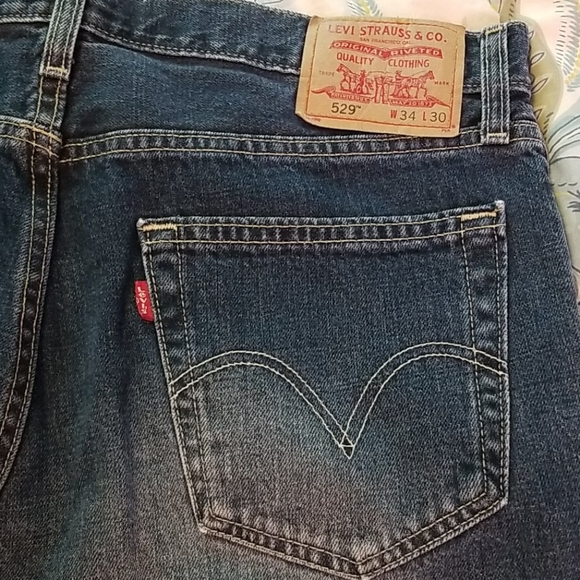Levi's 529 low rise straight jeans - Picture 2 of 6